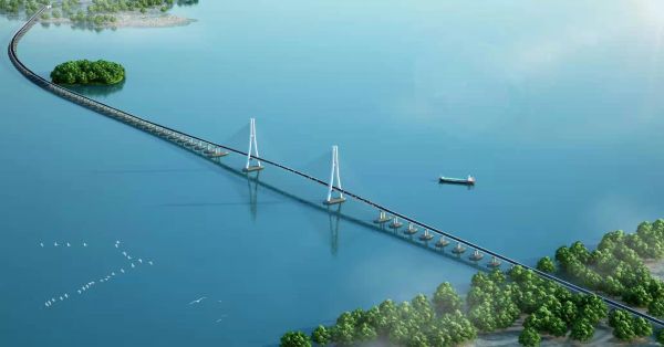 馬來西亞砂(sha)撈越沿海大(da)道Lupar跨海大(da)橋